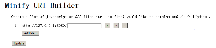 Ӧ��minify��ǰ�������Ż�