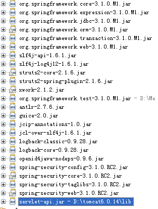 s2sh + spring security ��