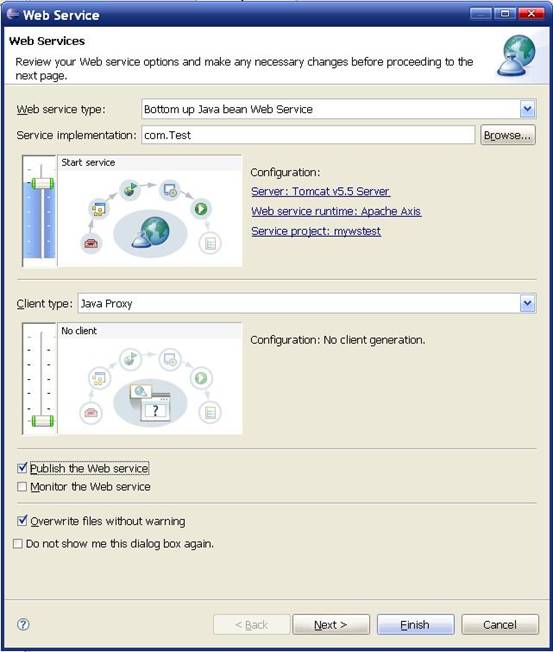 ����AXIS��web service��Ŀ�����ｨ