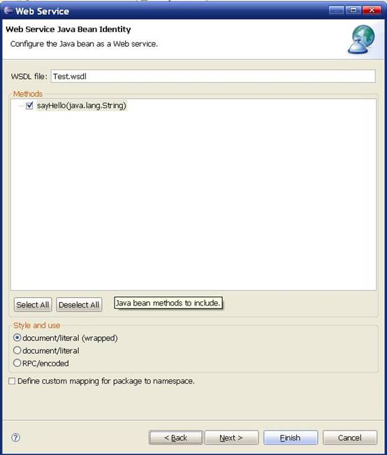 ����AXIS��web service��Ŀ�����ｨ