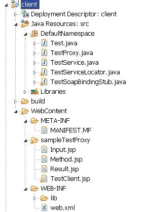 ����AXIS��web service��Ŀ�����ｨ