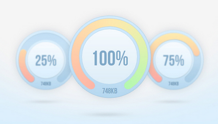 分享六款绚丽的JS加载动画和进度条插件