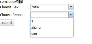 Extjs֮Combobox��������Ӧ��