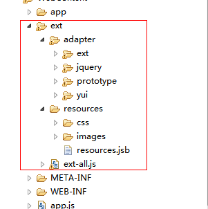 学习EXTJS框架并完成EXTJS+SSH2+JSON兑现树形结构(一)
