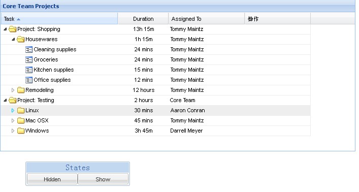 Extjs TreeGridݱδź