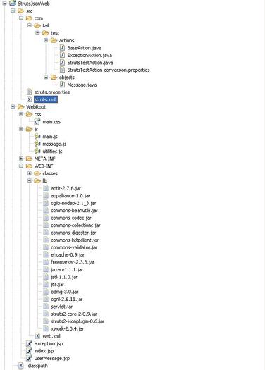 Struts2+JSON+YUIRich Clientʹãһ