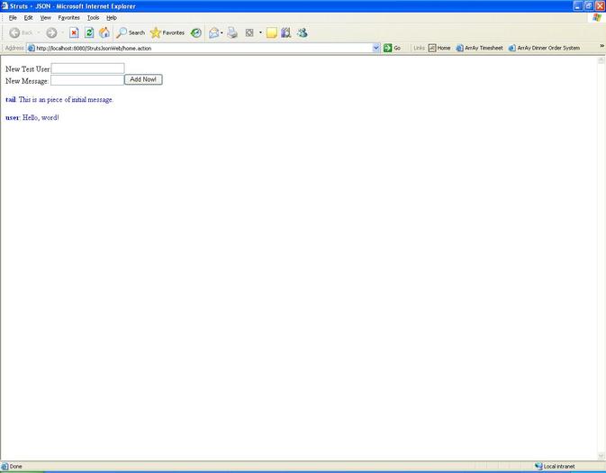 Struts2+JSON+YUIRich Clientʹãһ