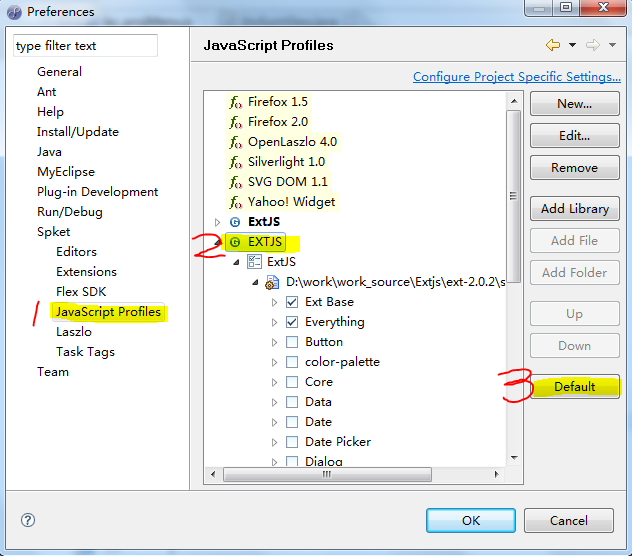 教你装配spket插件（jquery，extjs代码提示）