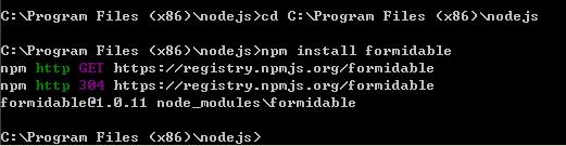 Node.js零起点开发(七)-下传图片并且显示图片