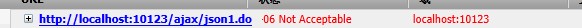 Spring MVC jsonй(406 Not Acceptable)