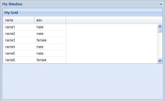 ExtDesignerjsonstoregirdpanel