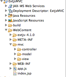 Extjs MVCʽǰ̨֯ṹ
