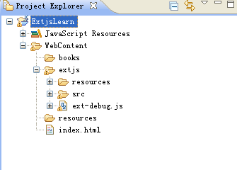 ExtJs 四入门 准备Extjs环境准备+ hello world程序