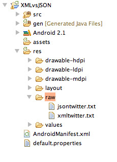  Android ʹ XML  JSON 1 :  Android Ӧóо JSON  XML 洦