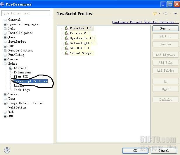 eclipse中装配spket-1.6.22插件支持ExtJS 4.0.7