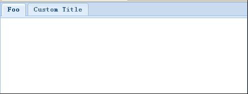 Extjs4.0学习札记五(TabPanel应用)
