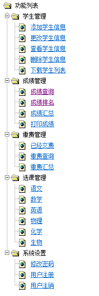 JavaScript兑现树形菜单