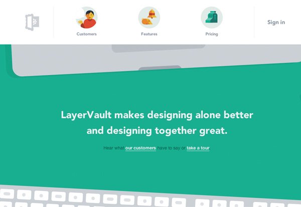 推荐!22个超赞的扁平化设计 22个富有新意的扁平化设计页面