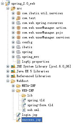 spring 2.0_MVC+Ibatis web 范例