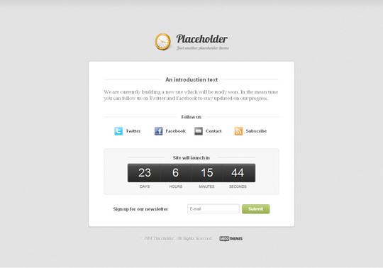 50个漂亮免费的 WordPress 主题(上)