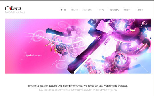 50个漂亮免费的 WordPress 主题(上)