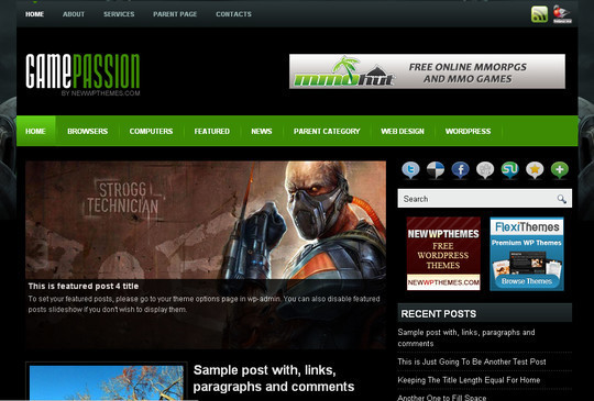 50个漂亮免费的 WordPress 主题(上)