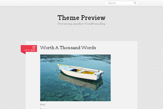 50个漂亮免费的 WordPress 主题(上)
