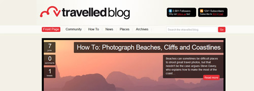 vtravelled Blog 2011 最美丽的网站(上)