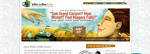 Bitter Coffee 2011 最美丽的网站(上)