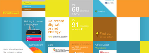 Pixelslave 2011 最美丽的网站(上)