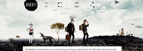 Racket 2011 最美丽的网站(上)