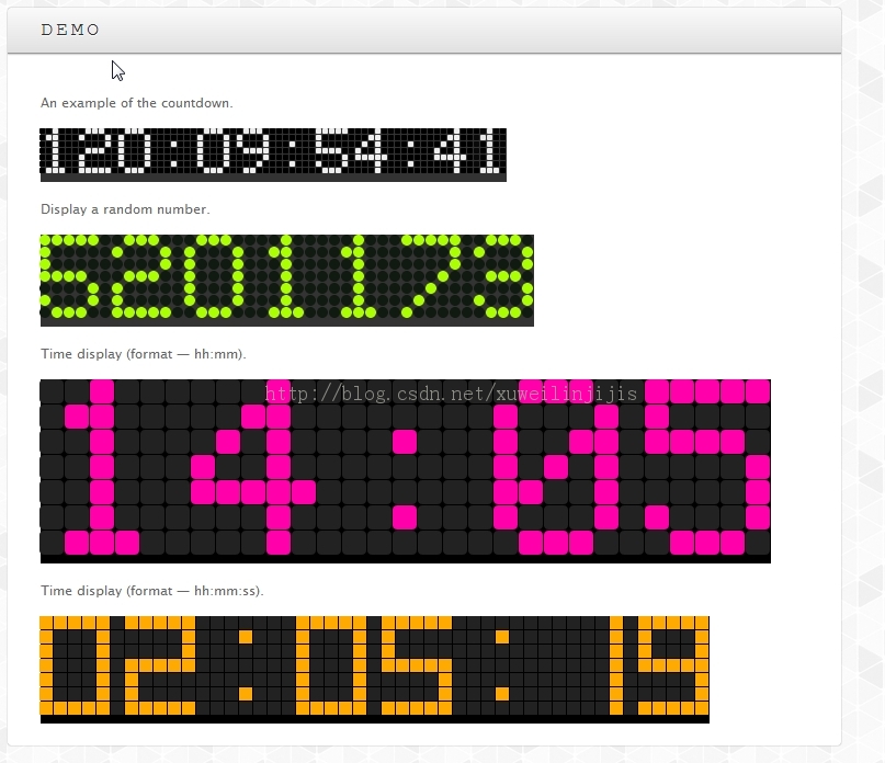 jqueryһ��LED��Ŀ�ֿؼ�classyled