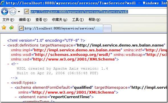 WTP ʹAxis 1.4 Web Services