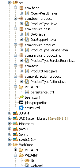 �Ͱ��˶���ѧϰ������֮��Web�㼯��Struts2.3��Spring3.1