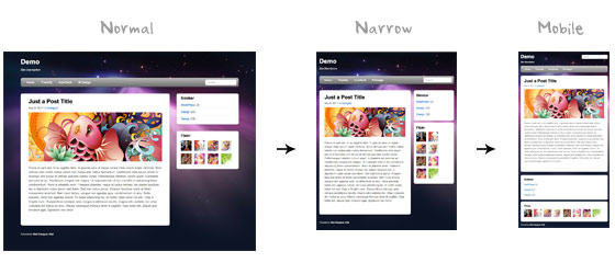 经过CSS3 Media Query实现响应式Web设计