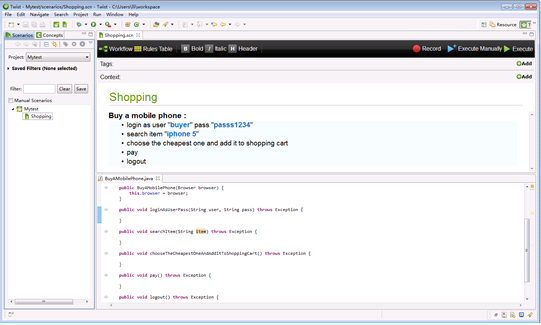 ����Sahi��Twist���Web�Զ������Կ��