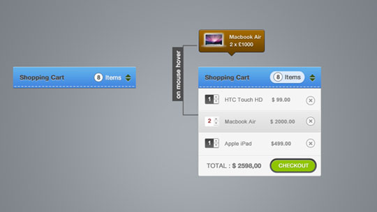 精心提选32套精美的免费 PSD 网页界面设计素材