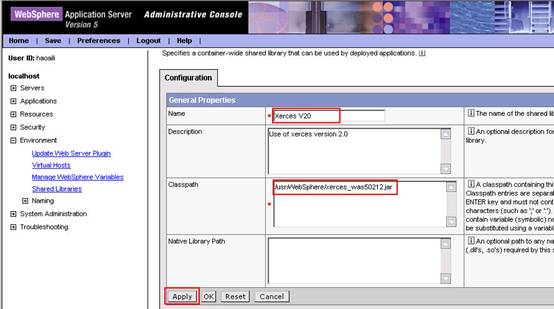 ��ô�� WebSphere �н�� jar ����ͻ��ת�أ�