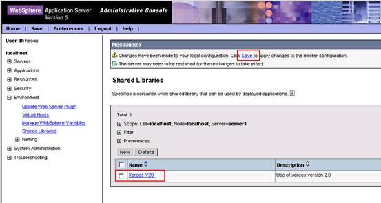 ��ô�� WebSphere �н�� jar ����ͻ��ת�أ�