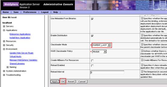��ô�� WebSphere �н�� jar ����ͻ��ת�أ�