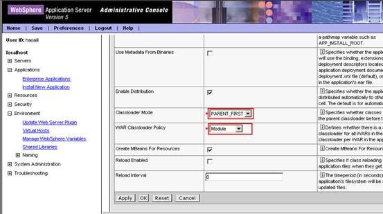 ��ô�� WebSphere �н�� jar ����ͻ��ת�أ�