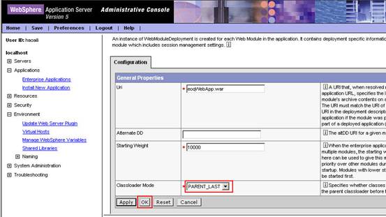 ��ô�� WebSphere �н�� jar ����ͻ��ת�أ�