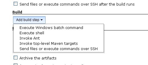 Jenkins(Hudson)兑现远程部署Web项目