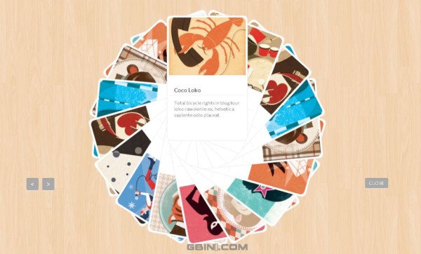 һ�����������ɷǳ���Ȥ�������˿��Ʒ����Ч��jQuery���-Baraja