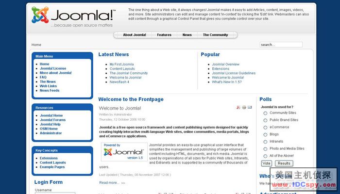Joomlaװ��ͼ�Ľ̳� ���� Joomla �������԰���