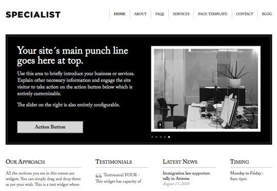 ʮ��רҵ����WordPressƤ��