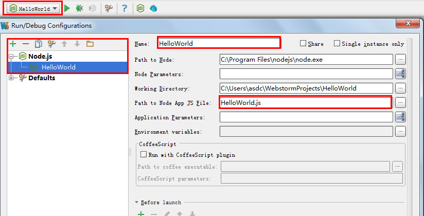 ��ѧNode.js:  WebStorm+Node.js�����������䱸