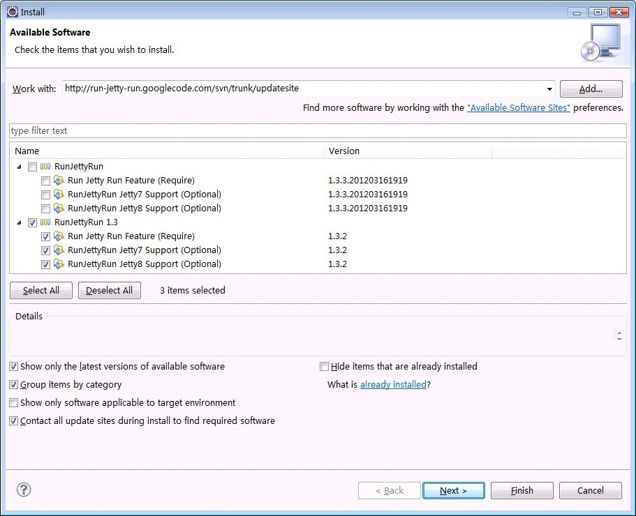 Java ѧϰ����08����Eclipse�еİ�װJetty web��������