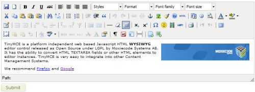 TinyMCE 常见的web富文本编辑器引见