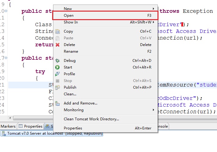 ��Eclipse�е�Web��Ŀ֧�䵽Tomcat